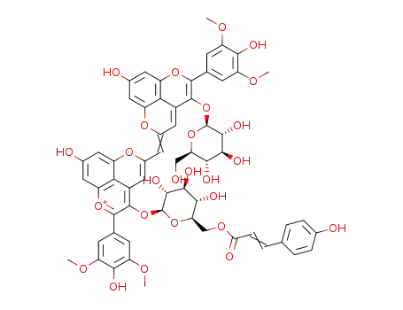 C<sub>60</sub>H<sub>55</sub>O<sub>26</sub><sup>(1+)</sup>