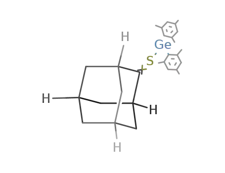 C<sub>10</sub>H<sub>14</sub>SGe(C<sub>6</sub>H<sub>2</sub>(CH<sub>3</sub>)3)2