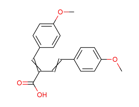 2-(4-methoxy-benzylidene)-4-(4-methoxy-phenyl)-but-3-enoic acid