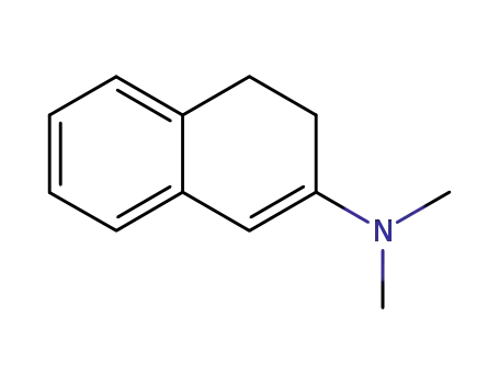 Molecular Structure of 37948-97-3 (2-Naphthalenamine, 3,4-dihydro-N,N-dimethyl-)