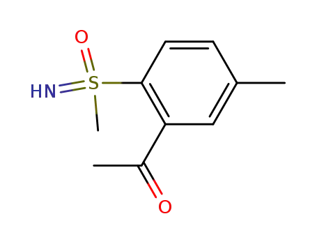 Methyl 2-methylsulfonimidoyl-5-methylphenyl-keton