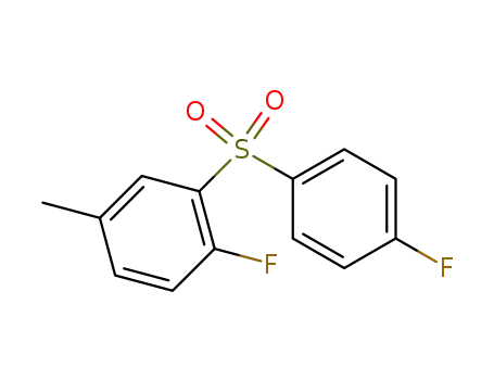 <4-Fluor-phenyl>-<6-fluor-3-methyl-phenyl>-sulfon