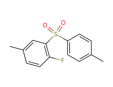 p-Tolyl-(6-fluor-3-methylphenyl)-sulfon