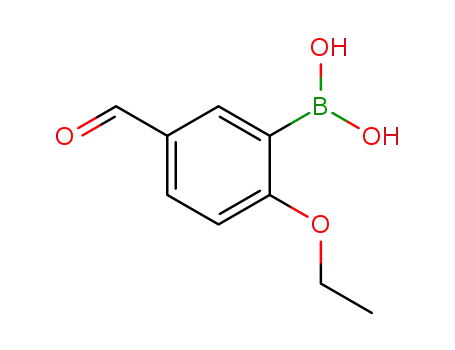 Molecular Structure of 1003042-92-9 (2-ETHOXY-5-FORMYLPHENYLBORONIC ACID)
