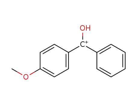 Methylium, hydroxy(4-methoxyphenyl)phenyl-