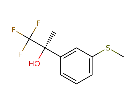 (R)-1,1,1-trifluoro-2-(3-(methylthio)phenyl)propan-2-ol