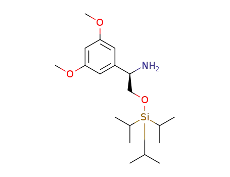 (R)-1-(3,5-dimethoxyphenyl)-2-((triisopropylsilyl)oxy)ethanamine