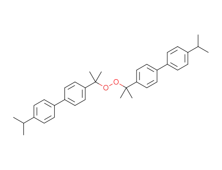 Molecular Structure of 1279720-39-6 (bis(1-methyl-1-(4'-isopropylbiphenyl-4-yl)ethyl)peroxide)