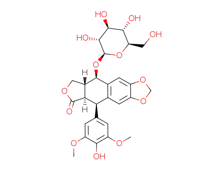 4-Demthylpodophyllotoxin beta-D-glucoside