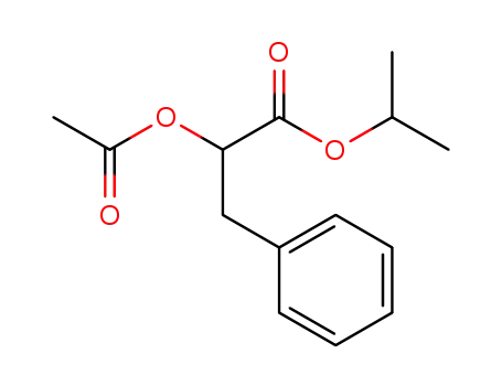 isopropyl 2-acetoxy-3-phenylpropanoate