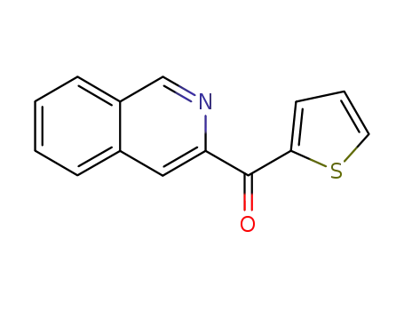Molecular Structure of 114196-65-5 (Methanone, 3-isoquinolinyl-2-thienyl-)