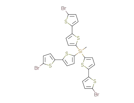 methyltris(5'-bromo-2,2'-bithiophen-5-yl)silane
