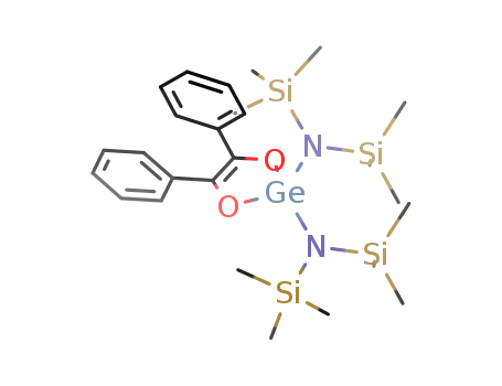 (C<sub>6</sub>H<sub>5</sub>COCOC<sub>6</sub>H<sub>5</sub>)Ge[N(Si(CH<sub>3</sub>)3)2]2