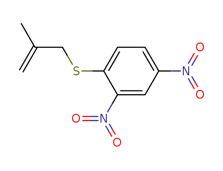 2-Methyl-2-propenyl-2,4-dinitro-phenylsulfid