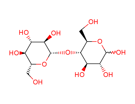 α-D-Glucopyranose, 4-O-β-D-galactopyranosyl-(14641-93-1)