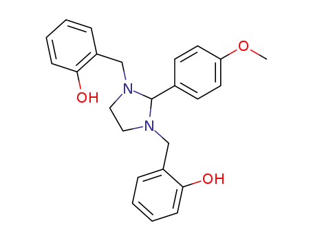 2t-(4''-methoxyphenyl)-1r,3c-bis(2'-hydroxy-benzyl)-imidazolidine