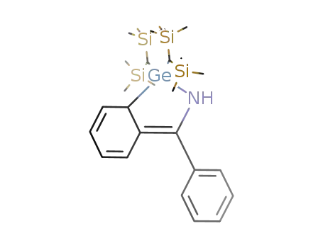 Molecular Structure of 401587-63-1 (1H-2,1-Benzazagermole,
1,1-bis[bis(trimethylsilyl)methyl]-2,7a-dihydro-3-phenyl-)