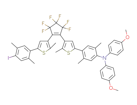 C<sub>45</sub>H<sub>38</sub>F<sub>6</sub>INO<sub>2</sub>S<sub>2</sub>