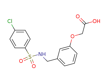 (3-{[(4-Chlorobenzene-1-sulfonyl)amino]methyl}phenoxy)acetic acid