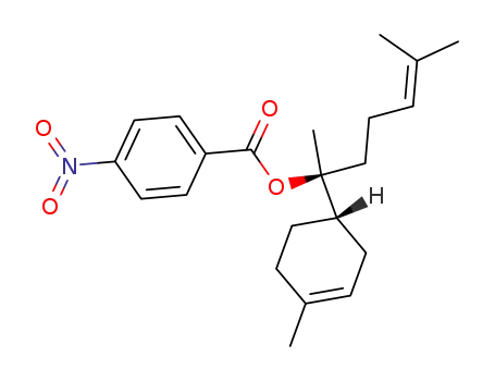 p-nitrobenzoate de methyl-6 (1 (S) methyl-4 cyclohexene-3-yl)-2 (S) heptene-5 yl-2 (S)
