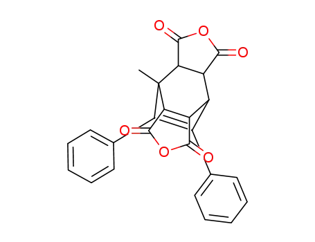 1-methyl-7,8-diphenyl-bicyclo[2.2.2]oct-7-ene-2,3,5,6-tetracarboxylic acid-2,3;5,6-dianhydride