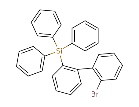 Molecular Structure of 18866-42-7 ((2'-bromo-biphenyl-2-yl)-triphenyl-silane)