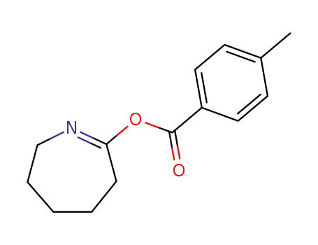 <i>p</i>-toluic acid-(4,5,6,7-tetrahydro-3<i>H</i>-azepin-2-yl ester)