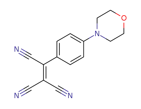 Molecular Structure of 109504-23-6 ((4-morpholin-4-yl-phenyl)-ethenetricarbonitrile)