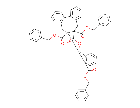 5,8-dihydro-dibenzo[<i>a,c</i>]cyclooctene-6,6,7,7-tetracarboxylic acid tetrabenzyl ester