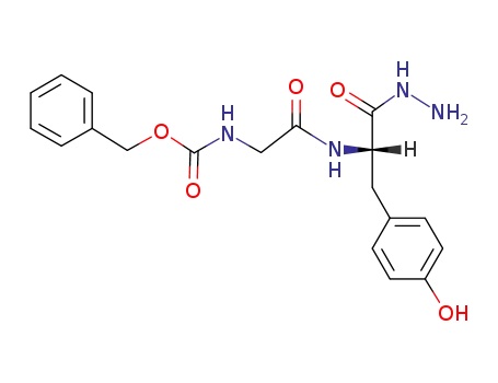 L-Tyrosine, N-[N-[(phenylmethoxy)carbonyl]glycyl]-, hydrazide