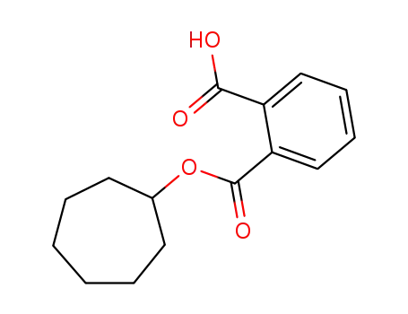 Molecular Structure of 5932-64-9 (phthalic acid monocycloheptyl ester)