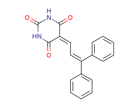 5-(3,3-diphenyl-allylidene)-barbituric acid