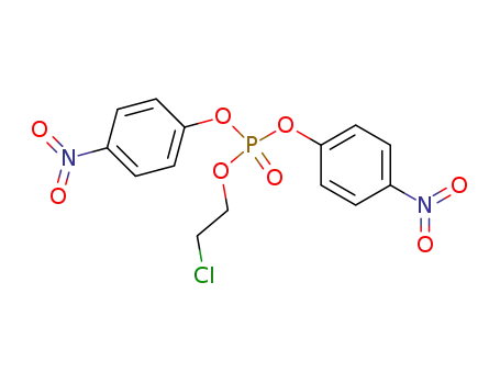 Phosphoric acid, 2-chloroethyl bis(4-nitrophenyl) ester