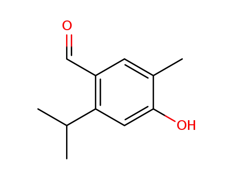4-hydroxy-2-isopropyl-5-methyl-benzaldehyde
