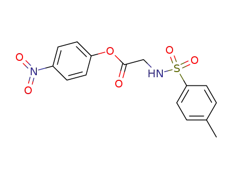 Glycine, N-[(4-methylphenyl)sulfonyl]-, 4-nitrophenyl ester
