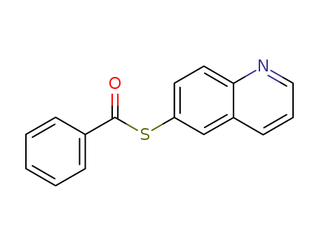 thiobenzoic acid <i>S</i>-[6]quinolyl ester