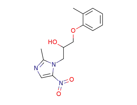 1H-Imidazole-1-ethanol, 2-methyl-a-[(2-methylphenoxy)methyl]-5-nitro-
