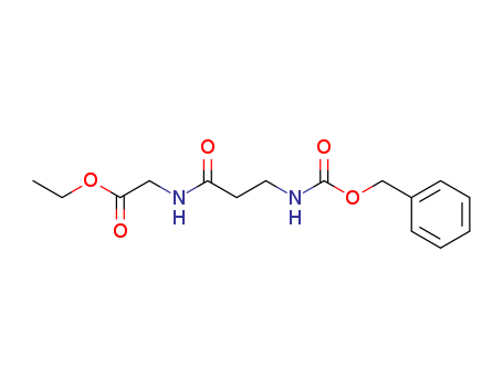 Glycine, N-[N-[(phenylmethoxy)carbonyl]-b-alanyl]-, ethyl ester