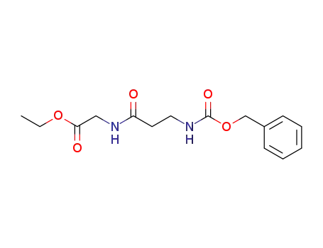 Glycine, N-[N-[(phenylmethoxy)carbonyl]-b-alanyl]-, ethyl ester