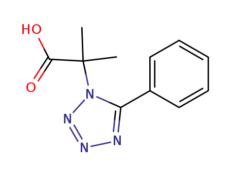 alpha,alpha-Dimethyl-5-phenyl-1H-tetrazole-1-acetic acid