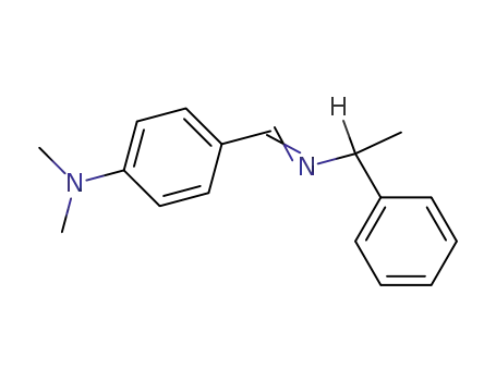 (+/-)-4-dimethylamino-benzaldehyde-(1-phenyl-ethylimine)