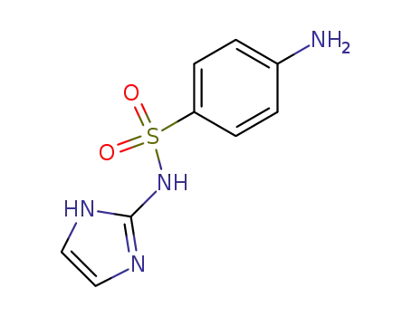 Molecular Structure of 17103-46-7 (Benzenesulfonamide, 4-amino-N-1H-imidazol-2-yl- (9CI))