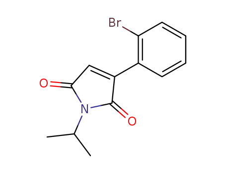 Molecular Structure of 106475-04-1 (3-(2-bromo-phenyl)-1-isopropyl-pyrrole-2,5-dione)