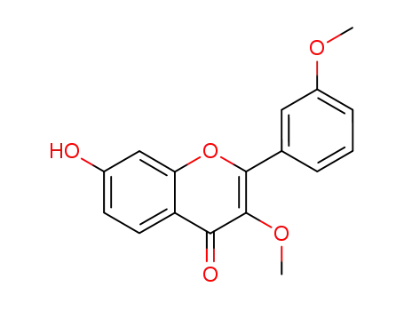 7-hydroxy-3-methoxy-2-(3-methoxy-phenyl)-chromen-4-one