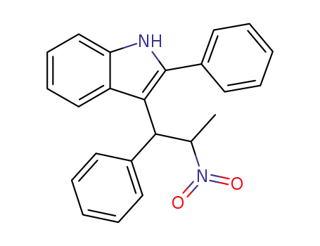 3-(2-nitro-1-phenyl-propyl)-2-phenyl-indole