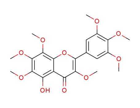 5-hydroxy-3,6,7,8,3',4',5'-heptamethoxyflavone
