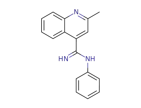 2-methyl-quinoline-4-carbonimidic acid anilide