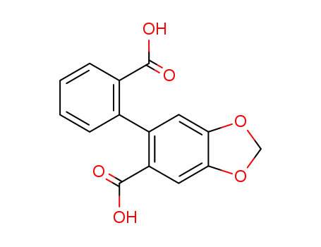 1,3-Benzodioxole-5-carboxylic acid, 6-(2-carboxyphenyl)-