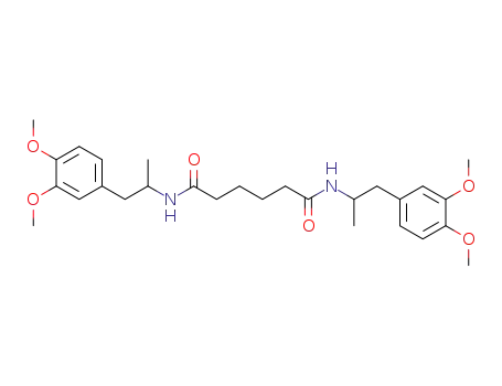<i>N</i>,<i>N</i>'-bis-[2-(3,4-dimethoxy-phenyl)-1-methyl-ethyl]-adipamide