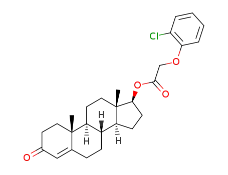 (2-chloro-phenoxy)-acetic acid-(3-oxo-androst-4-en-17β-yl ester)